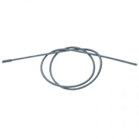 Virax – Câble flexible 7,5 m pour déboucheur de canalisation – Âme en acier – Ø 6,35 mm – Résistant pour travaux de plomberie