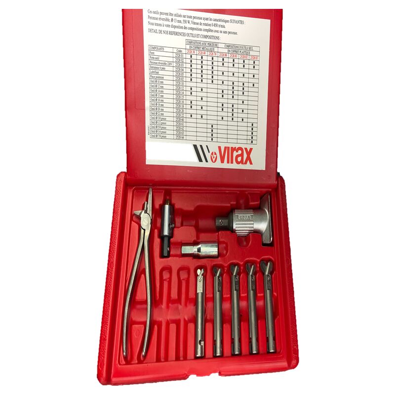

Caja de perforado Extrudax® sin taladro Ø 12, 14, 16, 18, 22 mm - 252880 - Virax