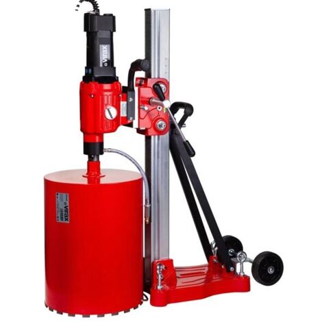 Virax – Carotteuse 350mm pour béton armé – Moteur 2500W – Perçage à eau – Indicateur de centrage – 50130