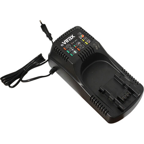 Virax – Chargeur 230 V pour batterie Li-ion 14,4 V 2,4 Ah – Compatible sertisseuses VIPER M20+ et P22+ – Idéal pour chantiers humides