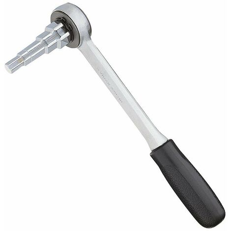 Virax – Cliquet 1/2' femelle pour clé de montage étagée – Accès facile aux écrous à ergots – Outil pour espaces restreints – Poids 0,420 kg