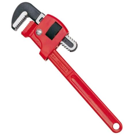 Virax – Clé à griffe Stillson 250 mm – Acier traité pour auto-serrage – Capacité de serrage 1' – Usage professionnel