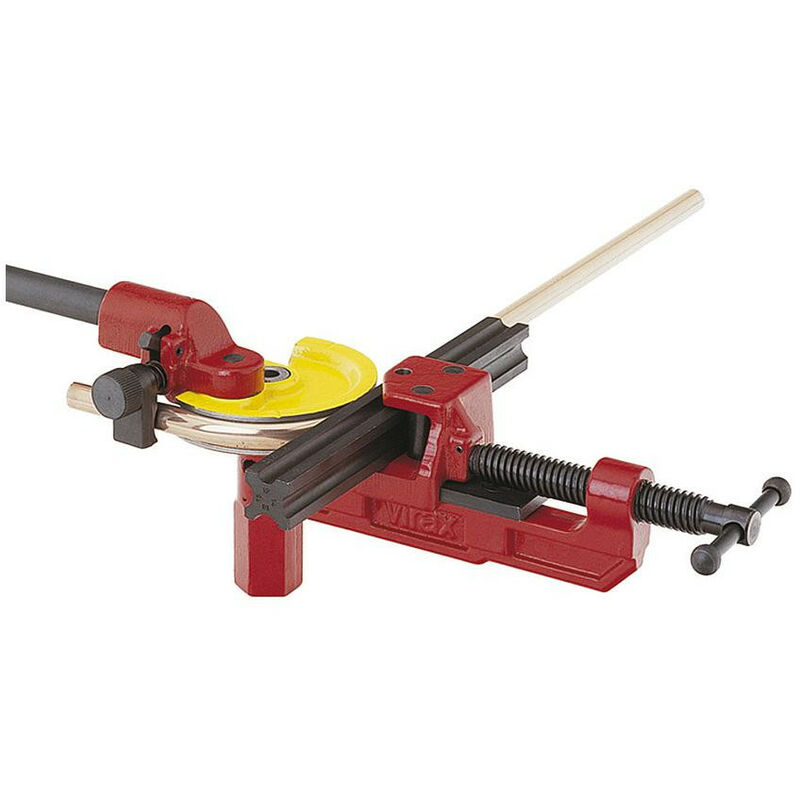 Virax - Curvadora manual de banco para tubo de cobre endurecido Ø 10 a