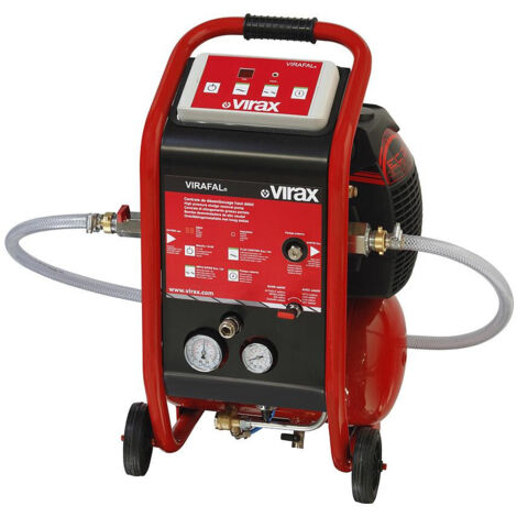 Virax - Kit centrale de désembouage haut-débit Virafal Connect + injecteur + réducteur 80 l/min 1.5 kW 8 bar