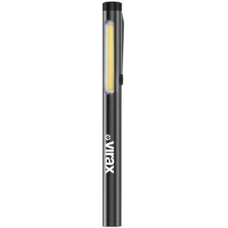 Virax – Lampe torche rechargeable 200 lumens avec variateur d'intensité – Aluminium léger pour zones de travail – 262827 - 200lum