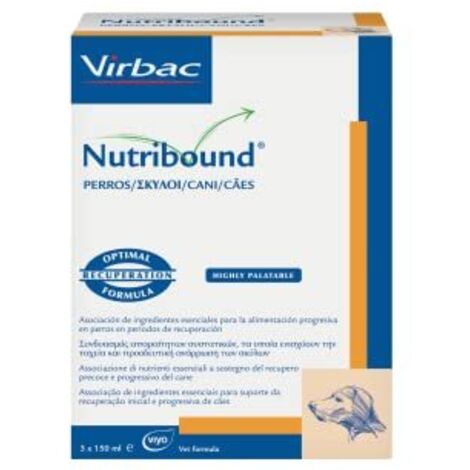 Virbac Dog Nutribound (150ml)  - Virbac Dog Nutribound (150ml) - Confezione Da 3 Pezzi
