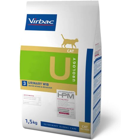 Virbac Veterinary - Croquette HPM- Chat Urology Wib 1.5kg
