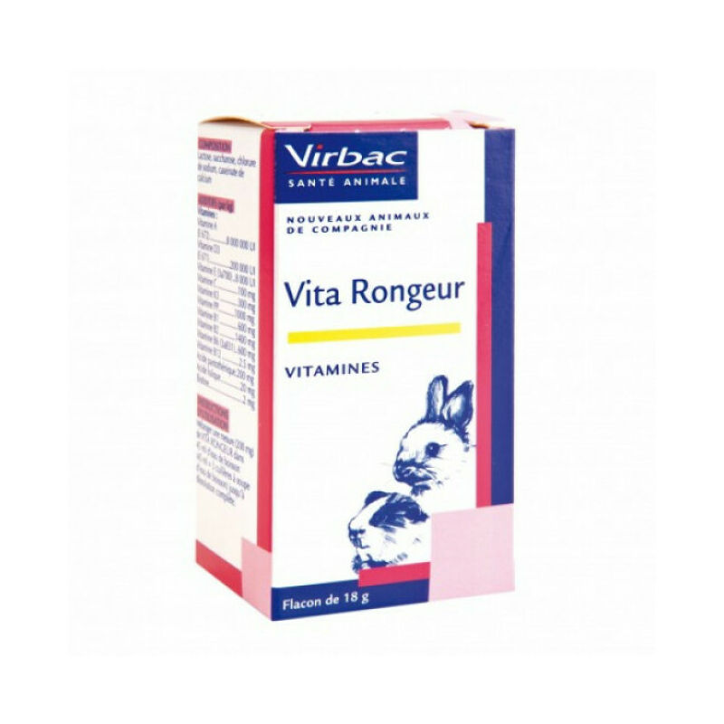 Vita Rongeur Virbac vitamines pour rongeurs