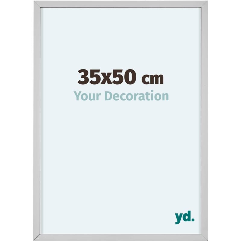 Cadre Photo 35x50 cm - Blanc - Aluminium - Virginia.
