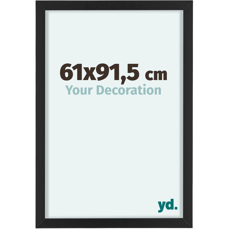 Yd. - Cadre Photo 61x91.5 cm - Noir - Aluminium - Virginia.