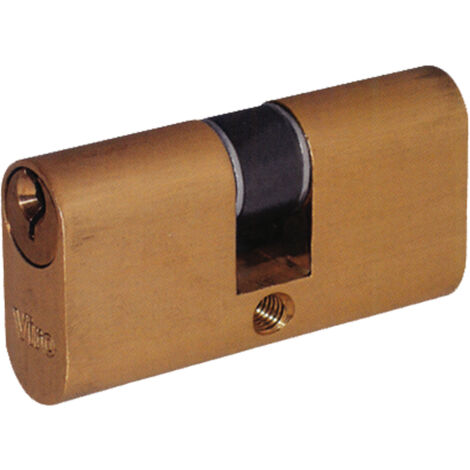 VIRO 0745 CILINDRO OVALE 27-27 OTTONE C/3CH PROFILO