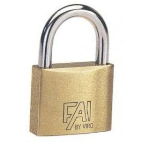 IDROWEB Viro 553 Lucchetto, Metallo Ottone