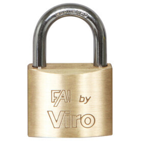VIRO 554 FAI LUCCHETTO RETTANGOLARE 40 MM- 12,0 pz