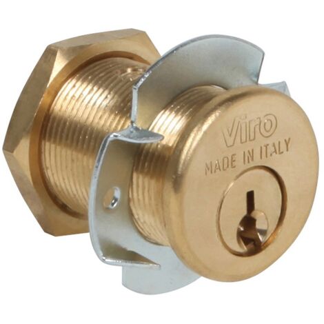 Viro art 1055 serratura universale a cilindro in ottone 31 mm 180o