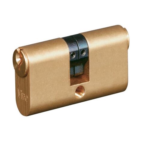 Viro art 744 cilindro ovale ottone da 51 mm doppio nottolino per profilati