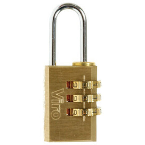 VIRO BL 406.30.7 LUCCHETTO OTT A COMBINAZ 3 CIFRE- 1,0 pz