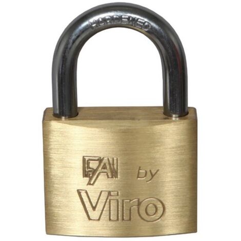 Viro Fai art 555 cadenas rectangulaire 50 mm avec arc en acier 2 clA s