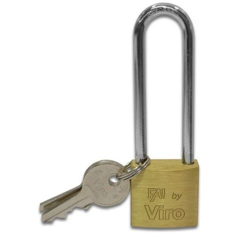 VIRO - laiton rectangulaire de cadenas (50 mm) - ART.555.49