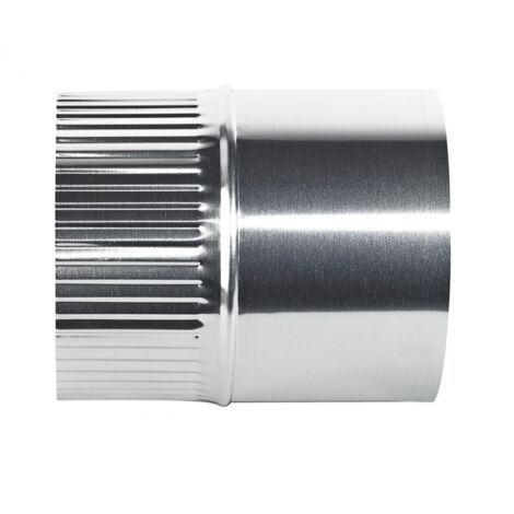 Virole alu gaz 16cm 125 raccord mural - Ten