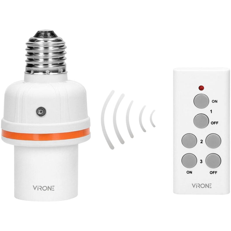 Virone RS-6 douille connectée ampoule telecommande culot E27 energizer
