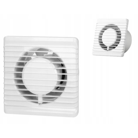 Virone  Ventilateur de Salle de Bain BF-100/S - 100mm - Silencieux - Compact et Efficace
