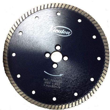 VIRUTEX Lame diamant 180 mm - 7040329 - 180 mm - 20 mm
