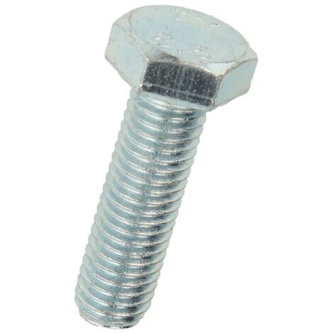 Vis 6 pans galvanisé M6 x 20 mm