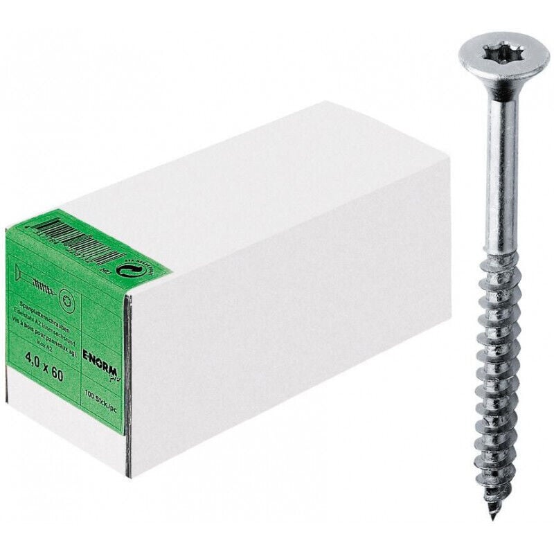 Vis à aggloméré sps SeKo Inox A2 T20 isr 40x 40/24 kp E-NORMpro (Par 200)