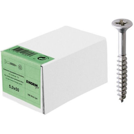 Vis à aggloméré SPS SeKo Inox A2 TG PZD 50x 60/36 KP E-NORMpro (Par 100)