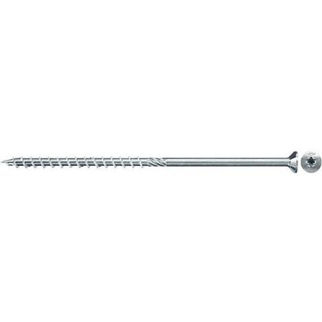 Vis à bois à tête fraisée galvanisée Power-Fast II 8,0x320 mm, partiellement filetée Torx, Cond. 50 pcs