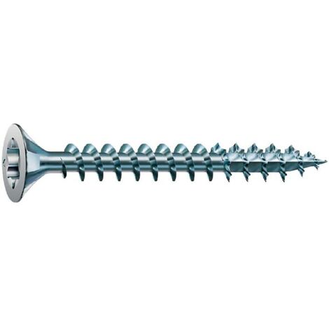 Vis à bois aggloméré SPAX tête fraisée empreinte Torx entièrement filetée revêtement WIROX® 4x35mm boîte de 1000p - SPAX
