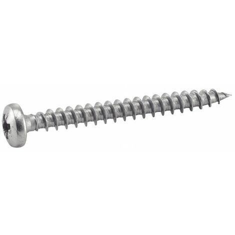 Lot De 500 Vis UP3.5x35 Inox Pour Bardage Et Véranda – Antirouille, Tête TX