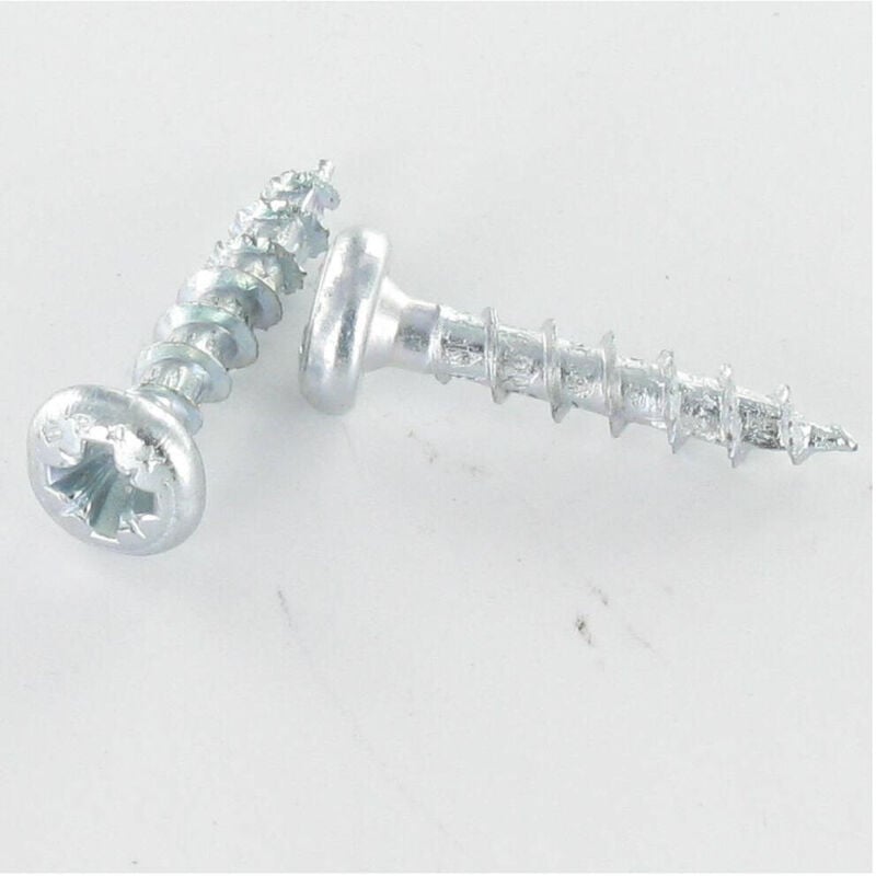 Vis agglo Spax Tête ronde - pz - Acier zingué - 3 x 10 mm - Boîte de 1000