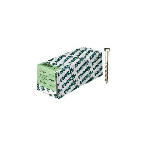 Vis a bois DIN 571acier inoxydable A2 6x50 HP E-NORMpro (Par 100)