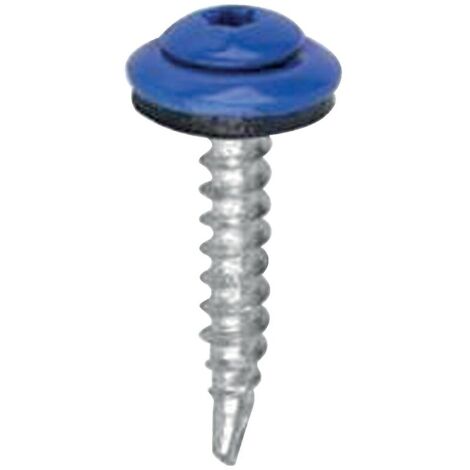Vis à bois en acier cémenté 4,9x35mm – Tête cylindrique bombée torx – Laquage époxy blanc RAL9010 – Lot de 100 pièces – Etanco