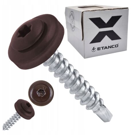 Vis à bois FARMERSKI - 4,8x35 mm - 250 pièces - Torx - Haute résistance - Idéal pour constructions