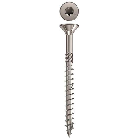 Vis à bois Fischer Power-Fast II FPF ST-A4 TX30 6 0x120 mm 100 unités