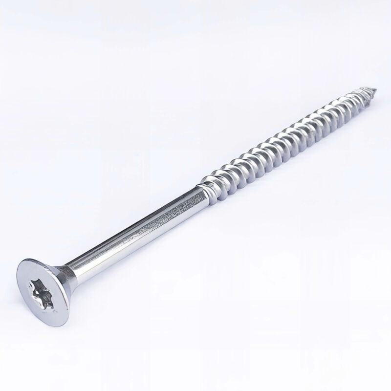 Vis à bois Inox A2 - d. 4,5 x 40 mm Torx 20 - Tête fraisée filetage partiel - 200 pcs