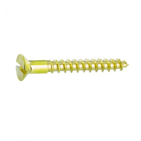 Vis à bois laiton INVENTIV TFx32 3x12 - Fixation solide et durable