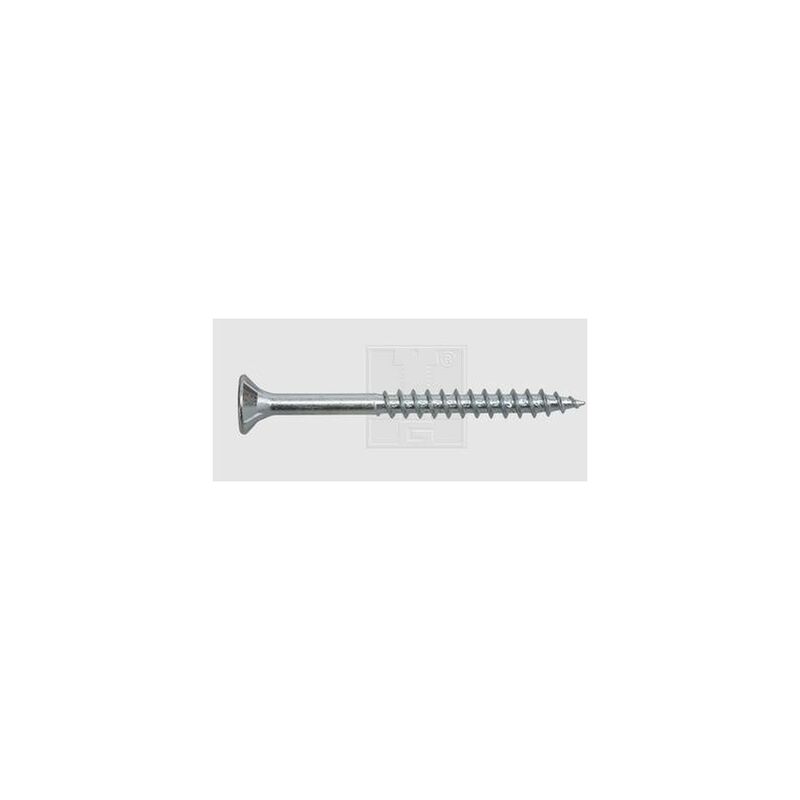 17602456010 Vis à bois 4.5 mm 60 mm à denture intérieur multiple acier galvanisé 250 pc(s) A729961 - SWG