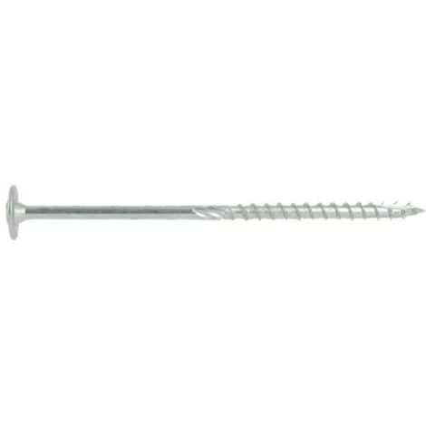 Vis à bois tête disque Torx acier zingué partiellement filetées Vking. diamètre 8 mm. longueur 300 mm. boîte de 25 - VISWOOD