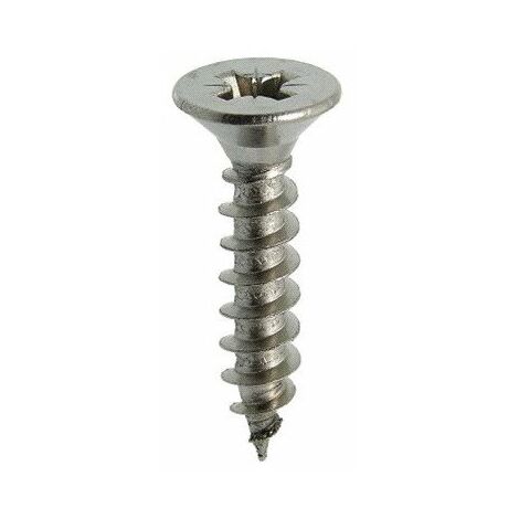 vis á bois tête fraisée embout cruciforme qualité inox