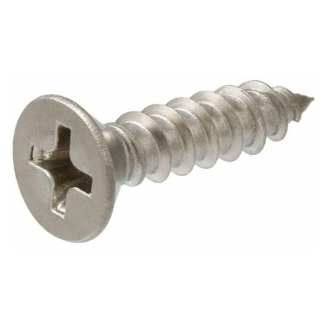 Vis à bois tête Plate Philips RS PRO, 14pouce, en Acier ( Prix pour Paquet de 100 )