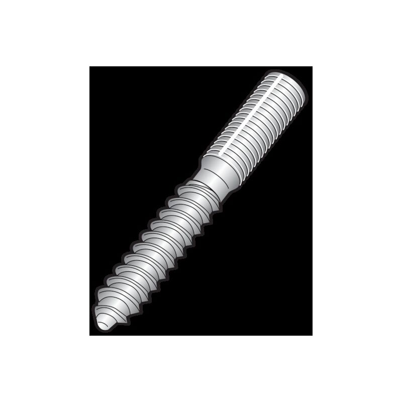 Goujon pour supportage - M8 - 120 mm - WALRAVEN