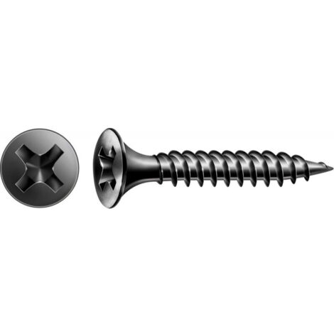 Vis à fixation rapide avec filetage fin, cruciforme Ø 3,9x35 mm, UE 1000 pieces