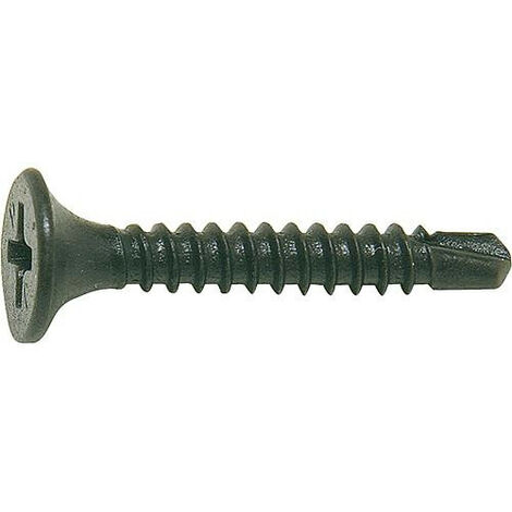 Vis a fixation rapide avec Pointe p forage (tête trompete H) 3,5 x 25 mm Emballage 250 pieces