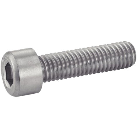 Vis à métaux tête cylindrique 6 pans creux A2 DIN 912 5X50 boite de 50 - ACTON - 672015X50