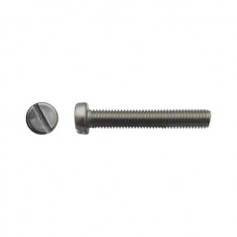 Vis à métaux tête cylindrique fendue Inox A4 - 5 x 40 mm- Vendu par 200