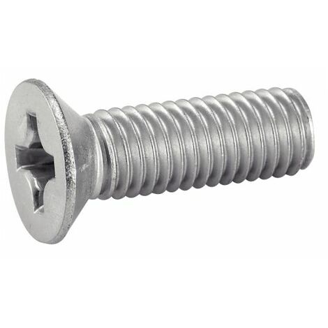 Vis à métaux tête fraisée cruciforme philips inox A2 DIN 965 4X40 boîte de 200 - ACTON - 622154X40