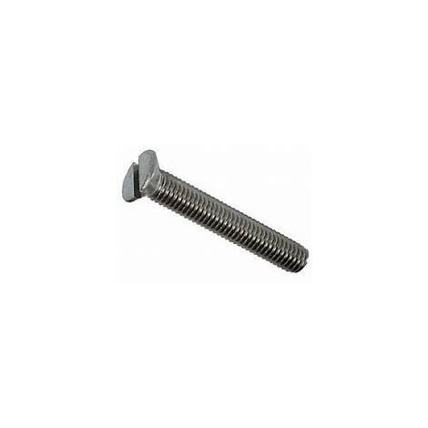 Vis à métaux tête fraisée fendue 4.8 DIN 963 10X50 boîte de 100 - ULTIMA - 515171